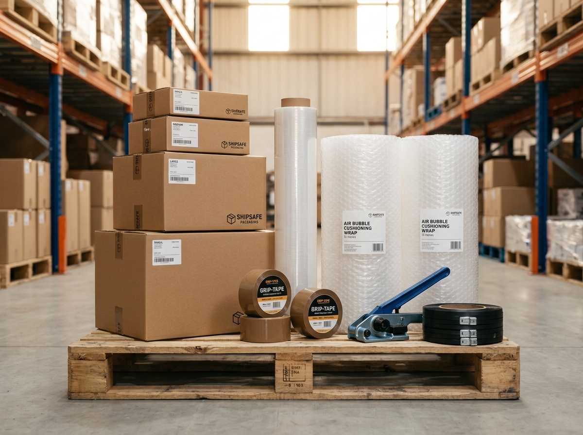 3-Ply Corrugated Shipping Boxes 12x9x6 Inch (Bundle of 25)